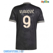 Camisa de time de futebol Juventus Dusan Vlahovic #9 Replicas 3º Equipamento 2025-26 Manga Curta